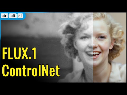 ComfyUI: Flux Part 2, ControlNet, Preserve Details Upscale (Workflow Tutorial)