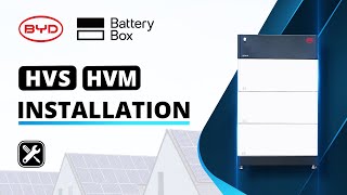 BYD Battery-Box Premium HVM&HVS Installation Guide