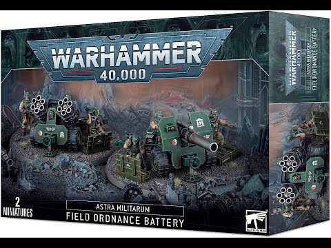Warhammer 40k Astra Militarum Field Ordnance Battery #warhammer40k #wh40k #new40k #warhammer #40k