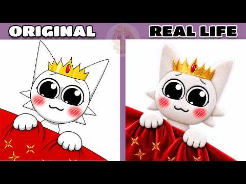Wenda Transformed into a Princess! 👑✨ | Original vs Plush Toys