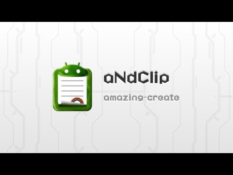 aNdClip Free - Clipboard ext - Video