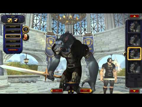 WoW - Draenor - WORGEN MALE Customization [4K60]