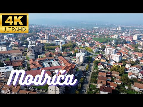 Modriča :  Snimka iz zraka / dron video (4K)