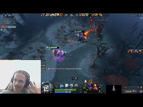 "Go end. Items have been destroyed by team"- Sneyking vs Topson