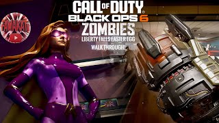 Call Of Duty: Black Ops 6 Zombies! Complete Easter Egg Walk Through #bo6 #bo6easteregg #libertyfalls