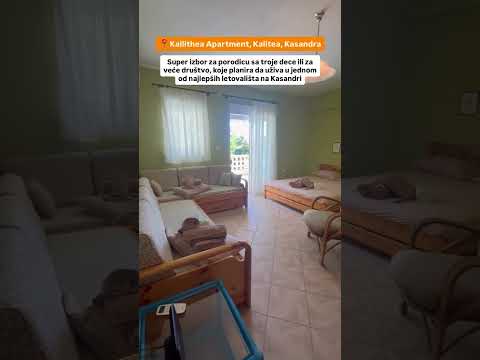 Kallithea Apartment, Kalitea, Kasandra rezervišite na www.nikana.gr #nikana #kalitea #smestajgrcka