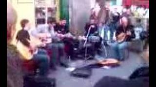 cartoon thieves on shop street