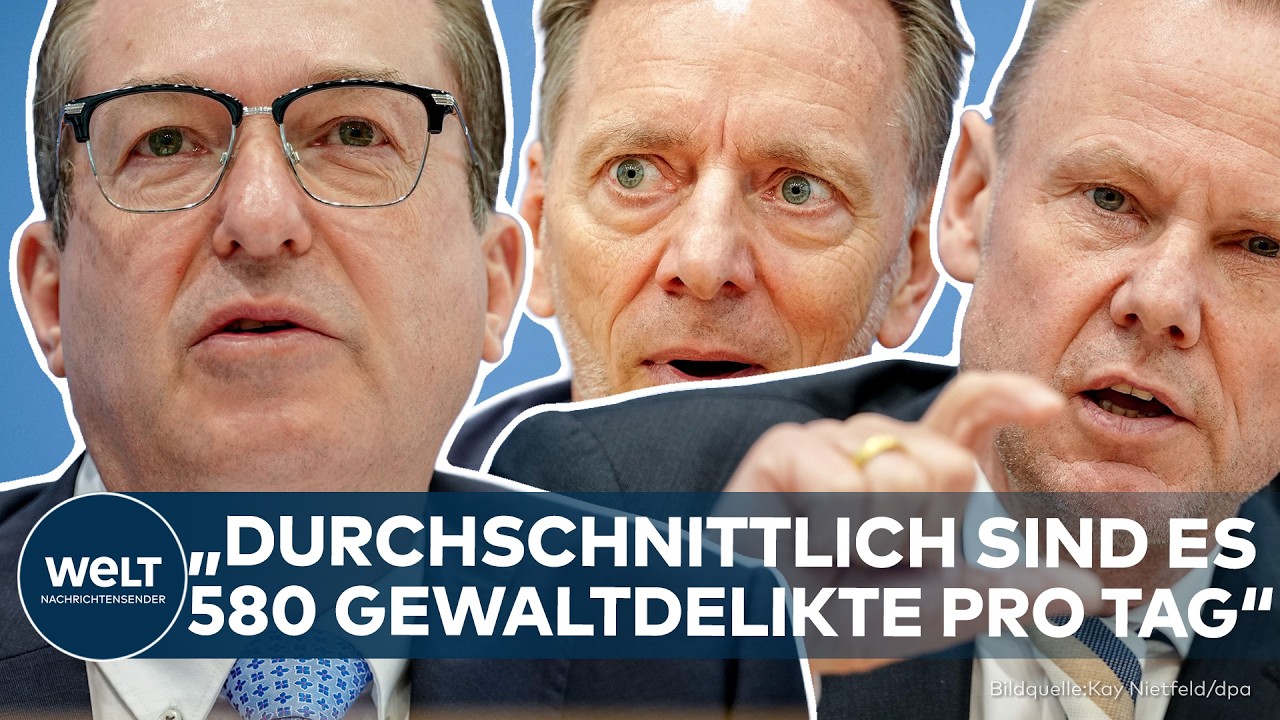 KRIMINALSTATISTIK 2025: Trotz sinkender Zahlen– 580 Gewalttaten täglich! Statistik schön gerechnet?