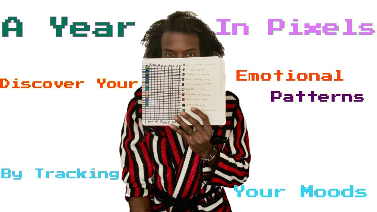 Year In Pixels (Mood Tracker) | BULLET JOURNAL 2021