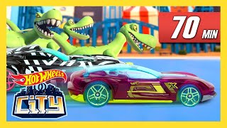 SPIDERS, DINOS, & GATORS TAKE OVER HOT WHEELS CITY! | Hot Wheels City | @HotWheels