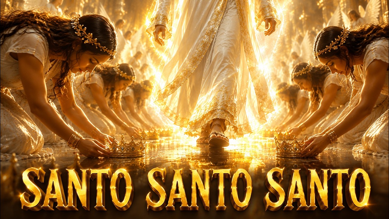 🔥 SANTO, SANTO, SANTO | El Himno Más Poderoso a YAHWEH, ADONAI y ELOHIM 👑