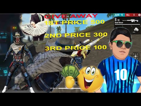 FREE FIRE | GIVEAWAY| VIDEO| SAMANTHI CHANNEL