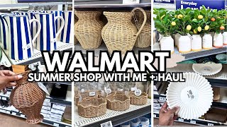 WALMART SHOP WITH ME + HAUL | EARLY Summer Home Decor | High-End Dupes For Less