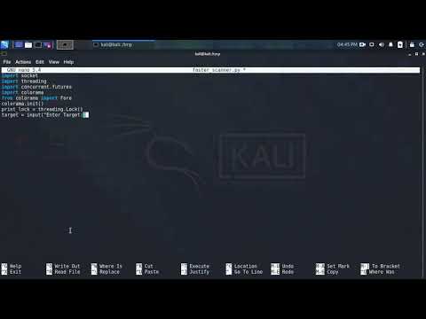 EP6 PT2 - Building a Python PortScanner || Hacking Tools || Offensive Python for Ethical Hackers
