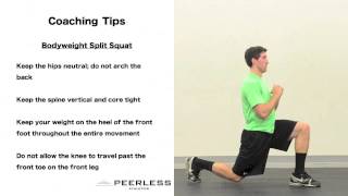 288. Bodyweight Split Squat