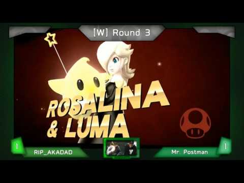 RIP_AKADAD (RosaLuma) vs. Mr. Postman (Villager) - Smash Sunday @ eBash