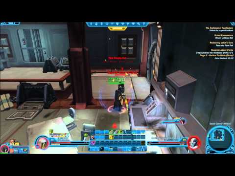 SWTOR JK Taris Class Quest - The Architect of Annihilation