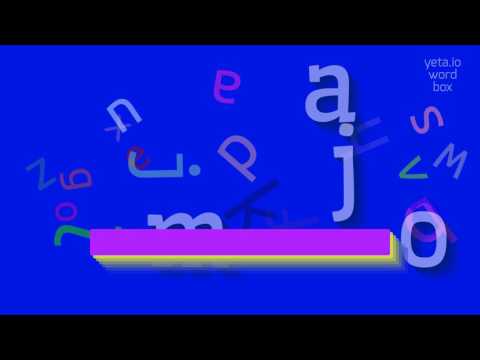 How to say "majo"! (High Quality Voices)