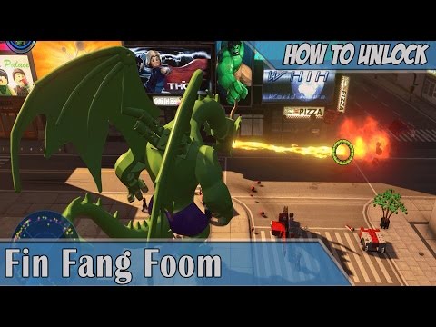 fin fang foom lego