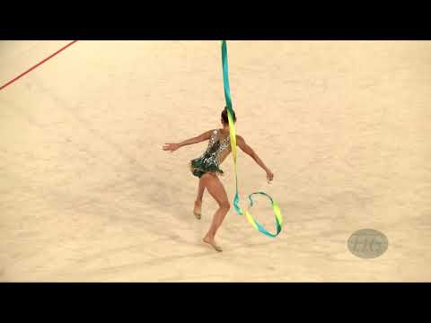 KOCSIS Evelin Viktoria (HUN) - 2019 Rhythmic Junior Worlds, Moscow (RUS) - Qualifications Ribbon
