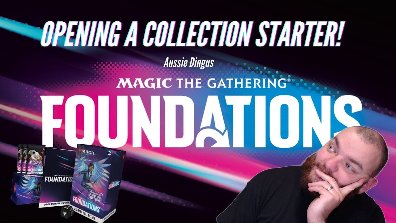 MTG Foundations Collection Starter Opening