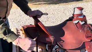 Permanently Attaching Saddle Bags to Momma’s New Saddle