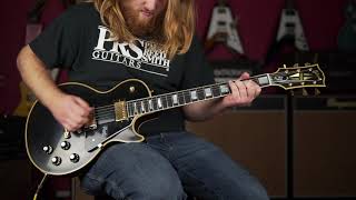 Video thumbnail for SOLD - Gibson Les Paul Custom 1968 VOS Ebony - #083348 by stationmusic