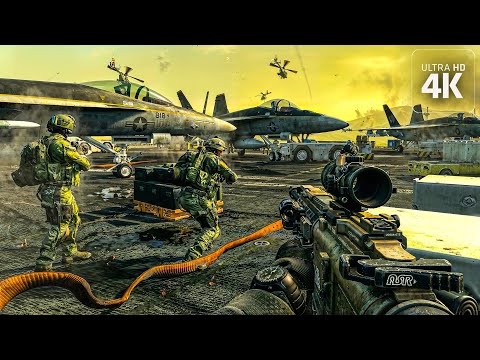 South America Strikes Back｜The Attack on USS Liberator｜Call of Duty Ghosts｜4K