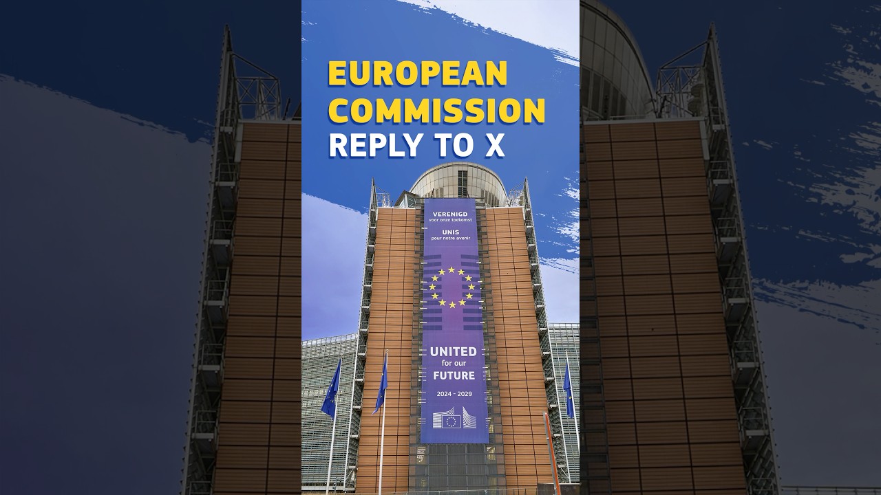 European Commission reply to X