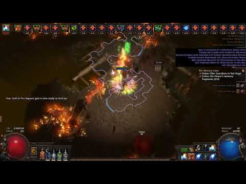 Path of Exile (3.3) Elemental Hit vs Minotaur Map (t16)