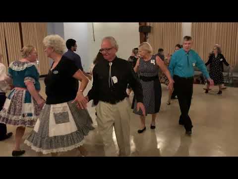 CAMERON HARNISH (19) SINGS/CALLS "YOU RAISE ME UP" SQUARE DANCE AT BELAIR SQUARE CATS, MD
