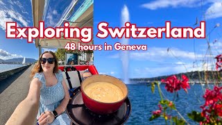 Travel vlog - Exploring Switzerland | Geneva Food and Travel Vlog | BoopFoodie