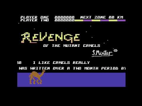 "Revenge of The Mutant Camels" (Commodore 64) with Real Music