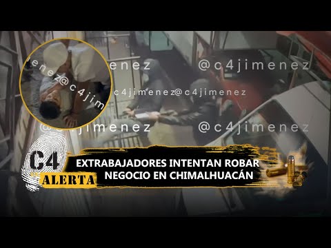 Familia dispara contra delincuentes tras entrar a robar su fábrica en Chimalhuacán; un ladrón murió