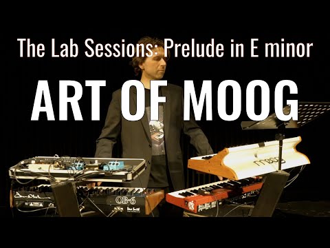 Art of Moog - Bach Prelude in E minor  BWV 855