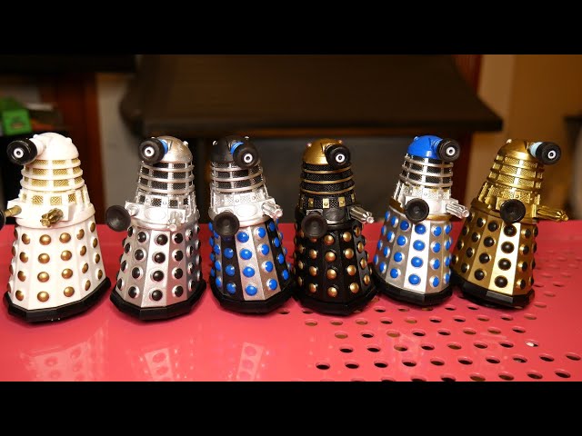 Vídeo relacionado con Sporting Profiles Doctor Who The Daleks of Skaro Figuras Bobble Pack de 6 Set de Regalo, 7,6 cm (A1)