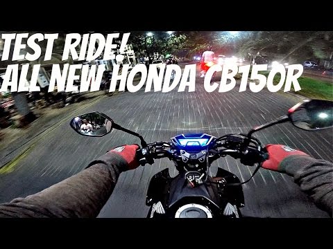 Test Ride - All New Honda CB150R #motovlogindonesia