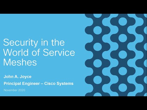 Webinar: Security in the world of service meshes