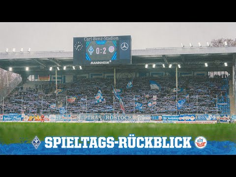 📼 Rückblick auf den 21. Spieltag: SV Waldhof Mannheim vs F.C. Hansa Rostock | 3. Liga ⚽ | #fch