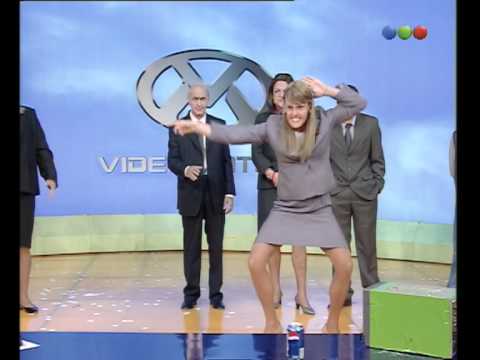 Cecilia Bolocco bailando como Michael Jackson - Videomatch