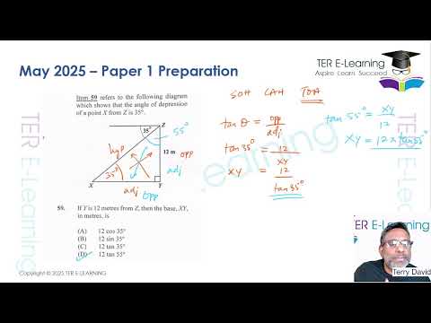 CSEC Maths - May 2025 Paper 1 Preparation (Terry David) - Session 2