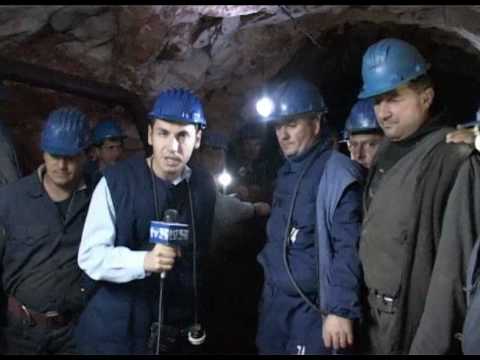 Minerii de la Baita, in greva in subteran