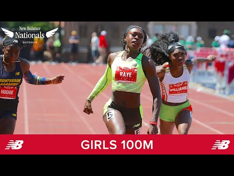 Girls 100m - New Balance Nationals Outdoor 2024