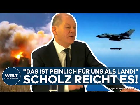 TAURUS-STREIT: Kanzler platzt der Kragen! "Debatte an Lächerlichkeit nicht zu überbieten!"