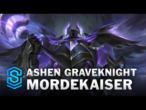 Ashen Graveknight Mordekaiser Skin Spotlight - League of Legends