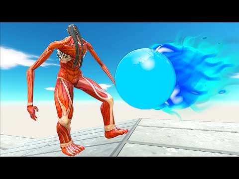 MONSTERS CLIMB THE ICE BALL PATH - Animal Revolt Battle Simulator
