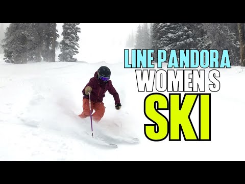 The Widest Women's Powder Ski || Line Pandora Women's Ski Review