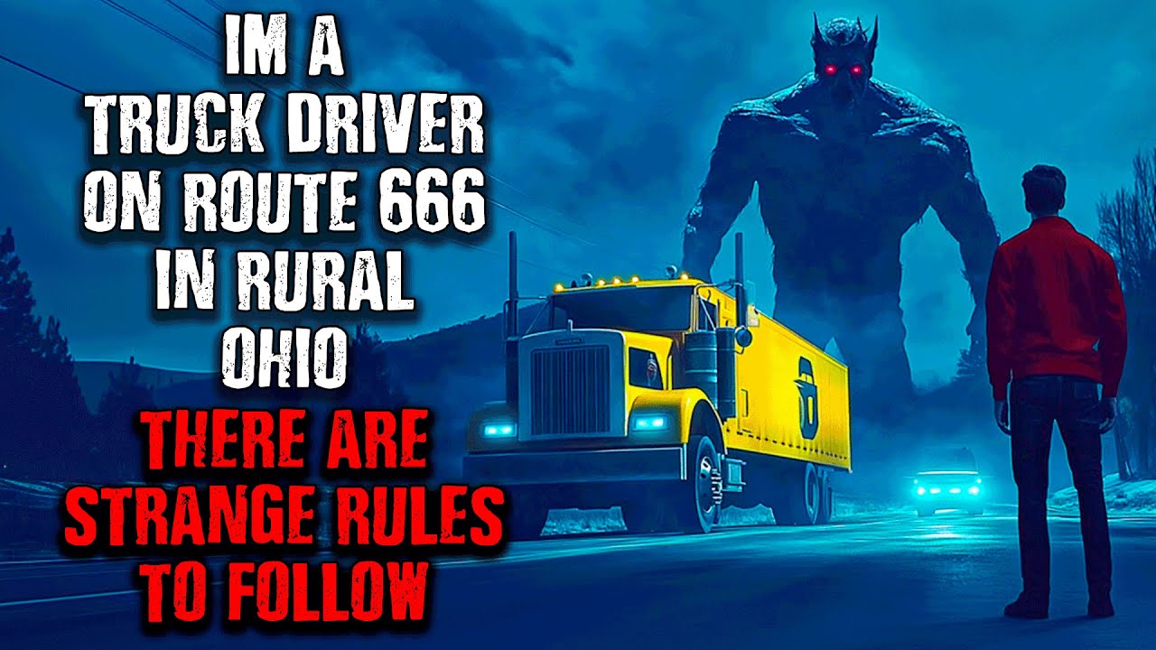 "I'm a Trucker Driving on Route 666 in Ohio...There are Strange RULES TO FOLLOW!" Creepypasta