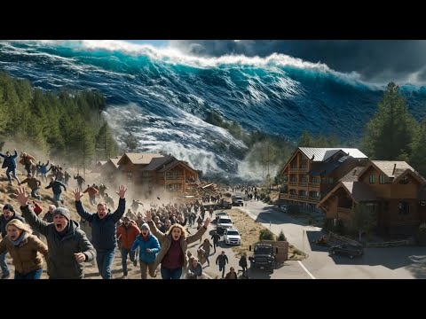 Mega Tsunami hits | Final Moment the Cities fall | Short Film