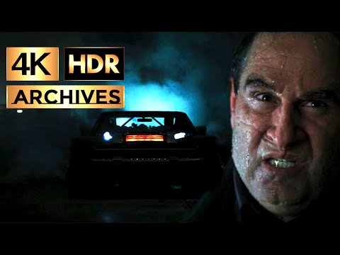 The Batman [ 4K - HDR ] - Batmobile Startup Scene ● Car Chase Part 1 of 2 ● (2022)